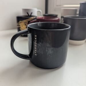 Starbucks Grey Metallic Coffee Mug 2013